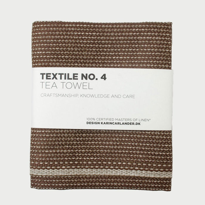 Handduk Textile No 4, Chestnut